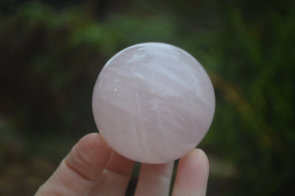 Polished Rose Quartz Sphere-Balls x 4 From Madagascar - Toprock Gemstones and Minerals 