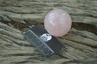 Polished Rose Quartz Sphere-Balls x 4 From Madagascar - Toprock Gemstones and Minerals 