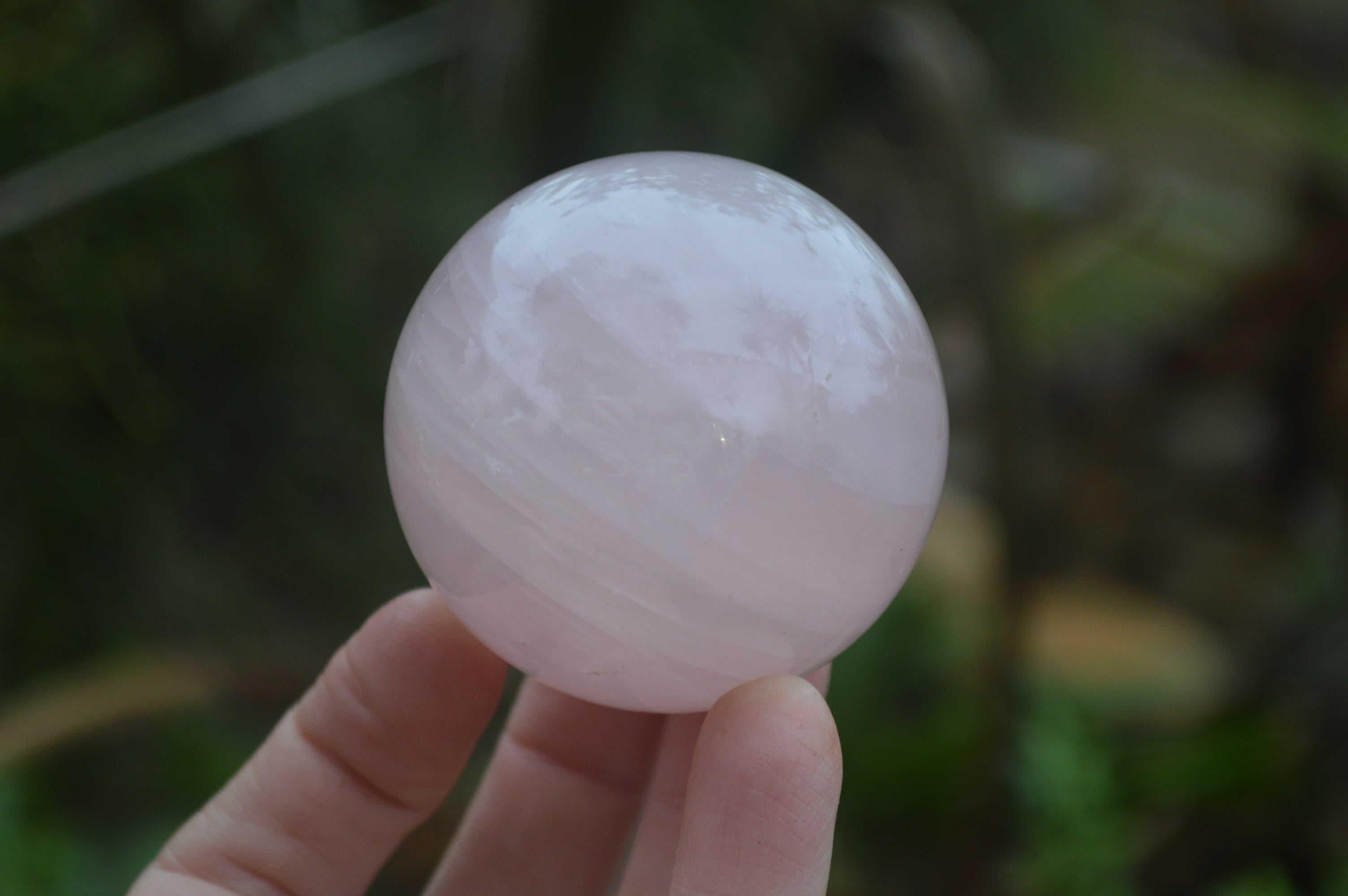 Polished Rose Quartz Sphere-Balls x 4 From Madagascar - Toprock Gemstones and Minerals 