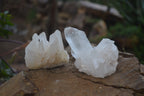 Natural Clear Quartz Clusters x 12 From Madagascar - Toprock Gemstones and Minerals 