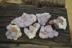 Natural Amethyst Spirit Quartz Clusters x 6 From Boekenhouthoek, South Africa - Toprock Gemstones and Minerals 