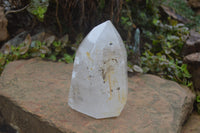 Polished Pentium Inclusion Quartz Tower x 1 From Madagascar - Toprock Gemstones and Minerals 