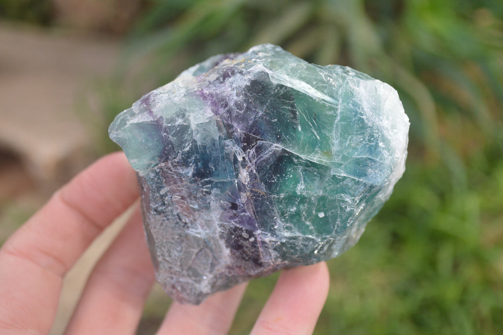 Natural Watermelon Fluorite Cobbed Specimens x 12 From Uis, Namibia - Toprock Gemstones and Minerals 