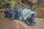 Natural Watermelon Fluorite Cobbed Specimens x 12 From Uis, Namibia - Toprock Gemstones and Minerals 