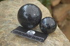 Polished Iolite Water Sapphire Sphere-Balls x 4 From Madagascar - Toprock Gemstones and Minerals 
