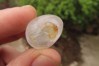 Polished Clear Rock Crystal Quartz Gemstone Eggs x 30 From Madagascar - Toprock Gemstones and Minerals 