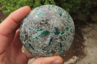 Polished Rare Emerald Mica In Matrix Standing Free Forms x 3 From Mutoko, Zimbabwe - Toprock Gemstones and Minerals 