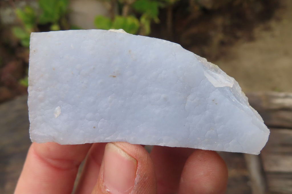 Natural Blue Lace Agate Geode Specimens x 10 From Nsanje, Malawi - Toprock Gemstones and Minerals 