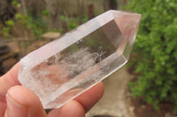 Polished Smokey Phantom Quartz Points x 7 From Madagascar - Toprock Gemstones and Minerals 