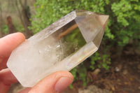 Polished Smokey Phantom Quartz Points x 7 From Madagascar - Toprock Gemstones and Minerals 