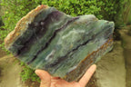 Polished Watermelon Fluorite Slices x 2 From Uis, Namibia - Toprock Gemstones and Minerals 