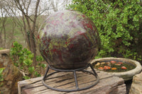 Polished Dragons Blood Stone Sphere x 1 From Tshipise, South Africa - Toprock Gemstones and Minerals 