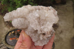 Natural Drusy Quartz Coated Calcite Pseudomorph Specimens x 6 From Alberts Mountain, Lesotho - Toprock Gemstones and Minerals 