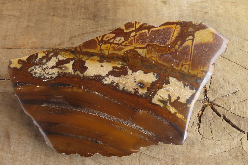 Polished On One Side Nguni Jasper Specimen x 1 From Prieska, South Africa - Toprock Gemstones and Minerals 