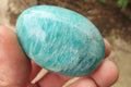 Polished Amazonite Palm Stones x 24 From Madagascar - Toprock Gemstones and Minerals 