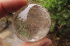 Polished Clear Rock Crystal Palm Stones x 24 From Madagascar - Toprock Gemstones and Minerals 