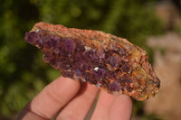 Natural Amethystos Amethyst Plates x 7 From Kwaggafontein, South Africa - Toprock Gemstones and Minerals 