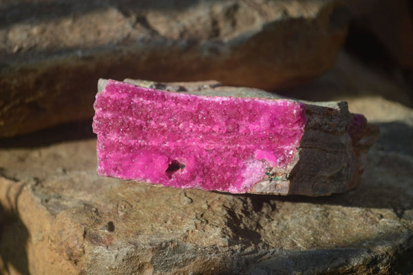 Natural Salrose Cobaltion Dolomite Specimens x 3 From Kakanda, Congo - Toprock Gemstones and Minerals 