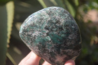 Polished Rare Emerald Mica In Matrix Free Forms x 2 From Mutoko, Zimbabwe - Toprock Gemstones and Minerals 