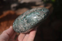 Polished Rare Emerald Mica In Matrix Free Forms x 2 From Mutoko, Zimbabwe - Toprock Gemstones and Minerals 