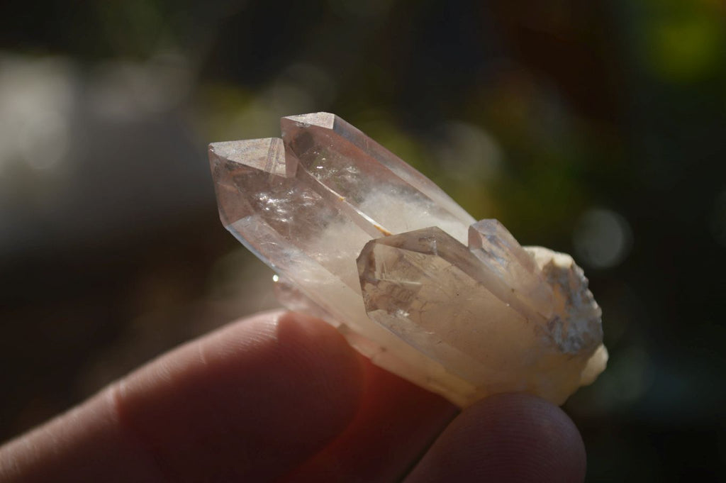 Natural Red Hematoid Quartz Single Small Clusters x 63 From Karoi, Zimbabwe - Toprock Gemstones and Minerals 