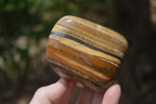 Polished Tiger's Eye Free Forms x 4 From Prieska, South Africa - Toprock Gemstones and Minerals 