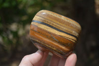 Polished Tiger's Eye Free Forms x 4 From Prieska, South Africa