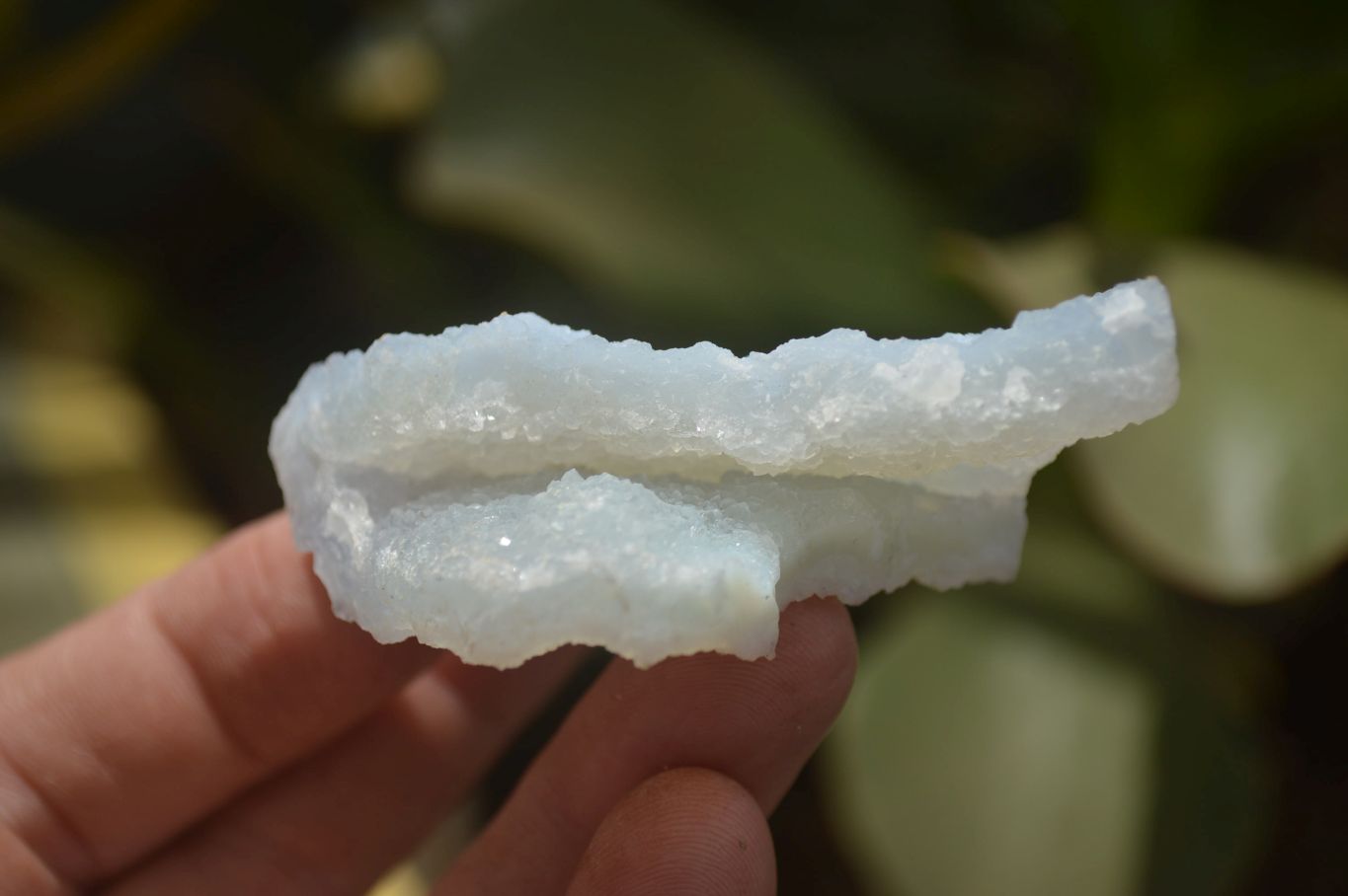 Natural Etched Blue Chalcedony Specimens x 24 From Nsanje, Malawi - Toprock Gemstones and Minerals 