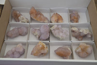 Natural Spirit Quartz Clusters x 12 From Boekenhouthoek, South Africa - Toprock Gemstones and Minerals 