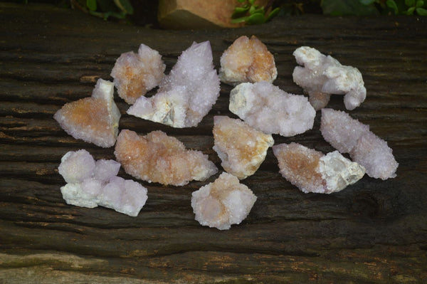 Natural Spirit Quartz Clusters x 12 From Boekenhouthoek, South Africa - Toprock Gemstones and Minerals 