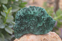 Natural Silky Malachite Specimens x 4 From Kasompe, Congo - Toprock Gemstones and Minerals 