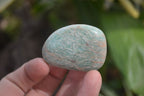 Polished Amazonite Free Forms x 35 From Zimbabwe - Toprock Gemstones and Minerals 