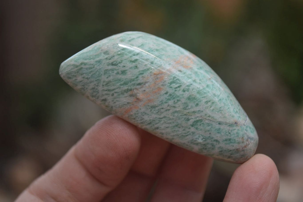 Polished Amazonite Free Forms x 35 From Zimbabwe - Toprock Gemstones and Minerals 