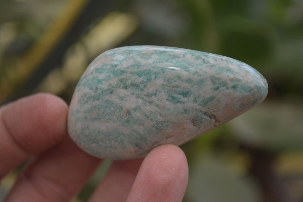 Polished Amazonite Free Forms x 35 From Zimbabwe - Toprock Gemstones and Minerals 