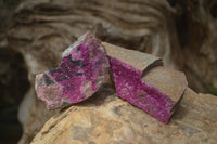 Natural Salrose Cobaltion Dolomite Specimens x 12 From Kakanda, Congo - Toprock Gemstones and Minerals 