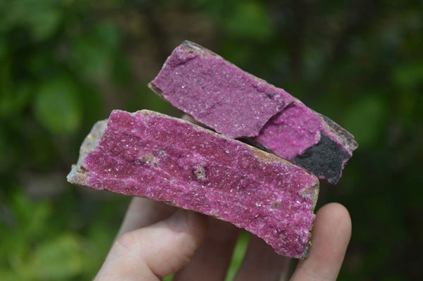 Natural Salrose Cobaltion Dolomite Specimens x 12 From Kakanda, Congo - Toprock Gemstones and Minerals 