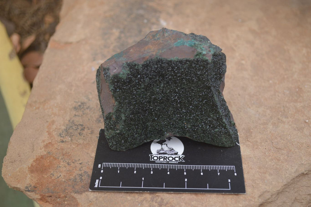 Natural Libethenite Crystals On Dolomite Matrix Specimens x 2 From Shituru, Congo - Toprock Gemstones and Minerals 