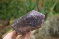 Polished Lepidolite with Pink Rubellite Points x 2 From Ambatondrazaka, Madagascar - Toprock Gemstones and Minerals 