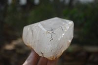 Polished Tourmalinated Quartz Display Piece x 1 From Madagascar - Toprock Gemstones and Minerals 