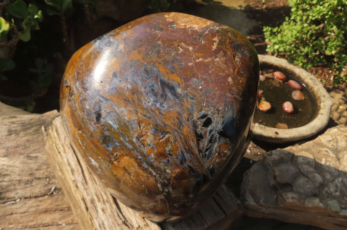 Polished Extra Rare Pietersite Display Piece x 1 From Outjo, Namibia - Toprock Gemstones and Minerals 