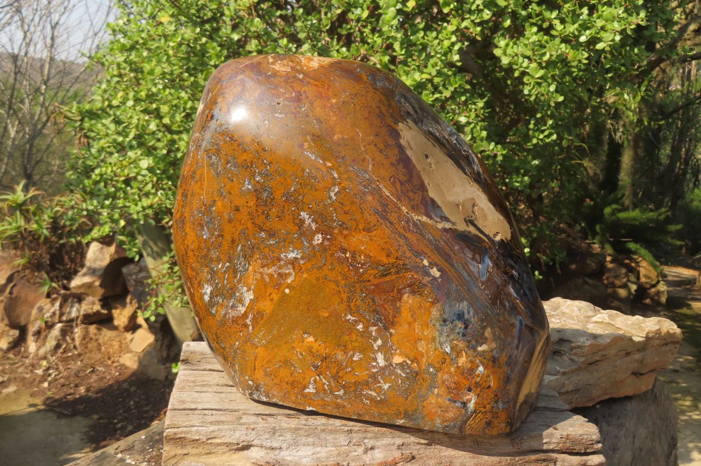 Polished Extra Rare Pietersite Display Piece x 1 From Outjo, Namibia - Toprock Gemstones and Minerals 