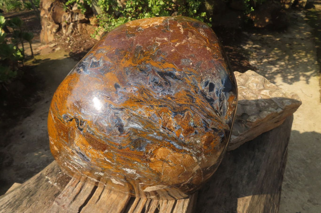Polished Extra Rare Pietersite Display Piece x 1 From Outjo, Namibia - Toprock Gemstones and Minerals 