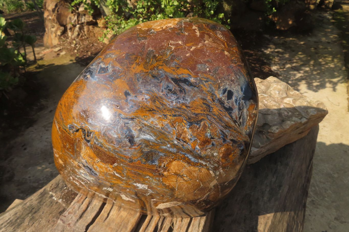 Polished Extra Rare Pietersite Display Piece x 1 From Outjo, Namibia - Toprock Gemstones and Minerals 