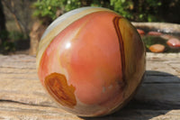 Polished Polychrome Jasper Spheres x 2 From Madagascar - Toprock Gemstones and Minerals 