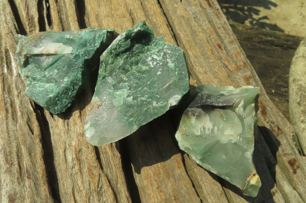 Natural Jade Cobbed Specimens x 13 From Swaziland - Toprock Gemstones and Minerals 