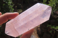 Polished Double Terminated Rose Quartz Points x 4 From Madagascar - Toprock Gemstones and Minerals 