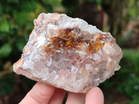 Natural Limonite Quartz Clusters x 29 From Solwezi, Zambia