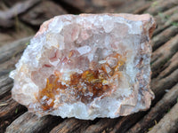 Natural Limonite Quartz Clusters x 29 From Solwezi, Zambia