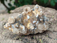 Natural Limonite Quartz Clusters x 29 From Solwezi, Zambia