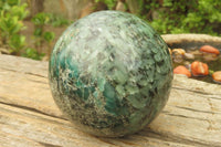 Polished Emeralds Mica Sphere x 1 From Zimbabwe - Toprock Gemstones and Minerals 